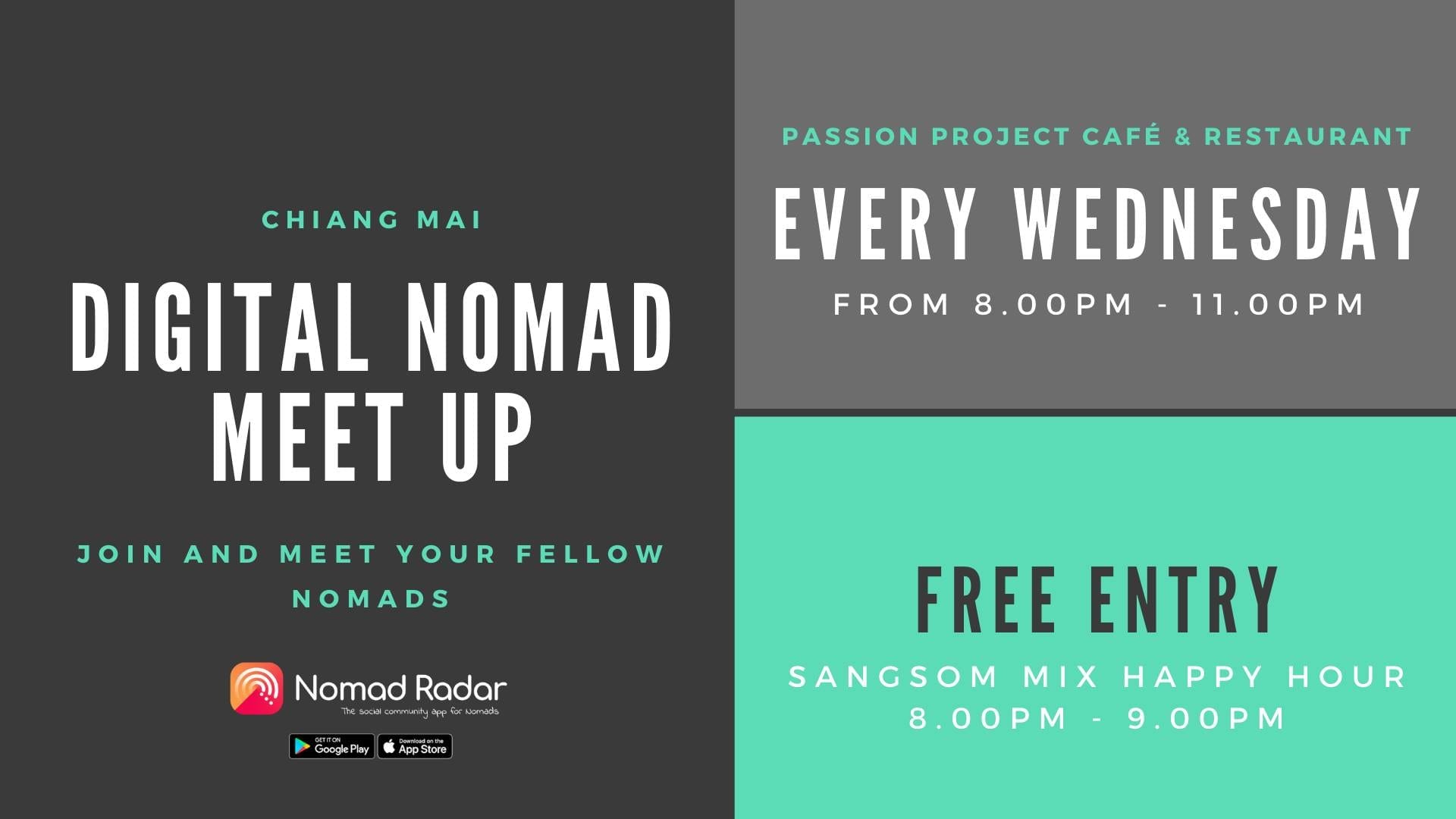 Chiangmai event Digital Nomad Meet up
